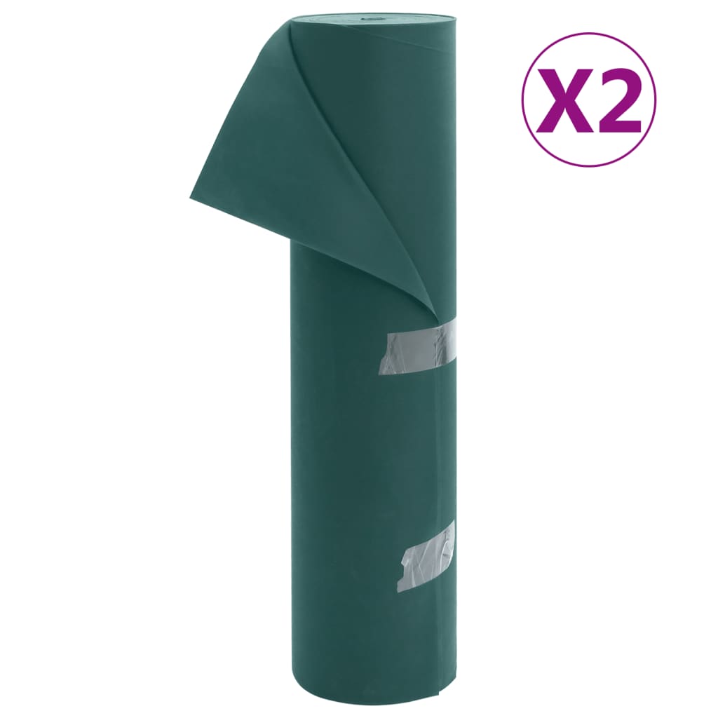 Vliesdoek voor planten 2 rollen 70 g/m² 10x1,6 m