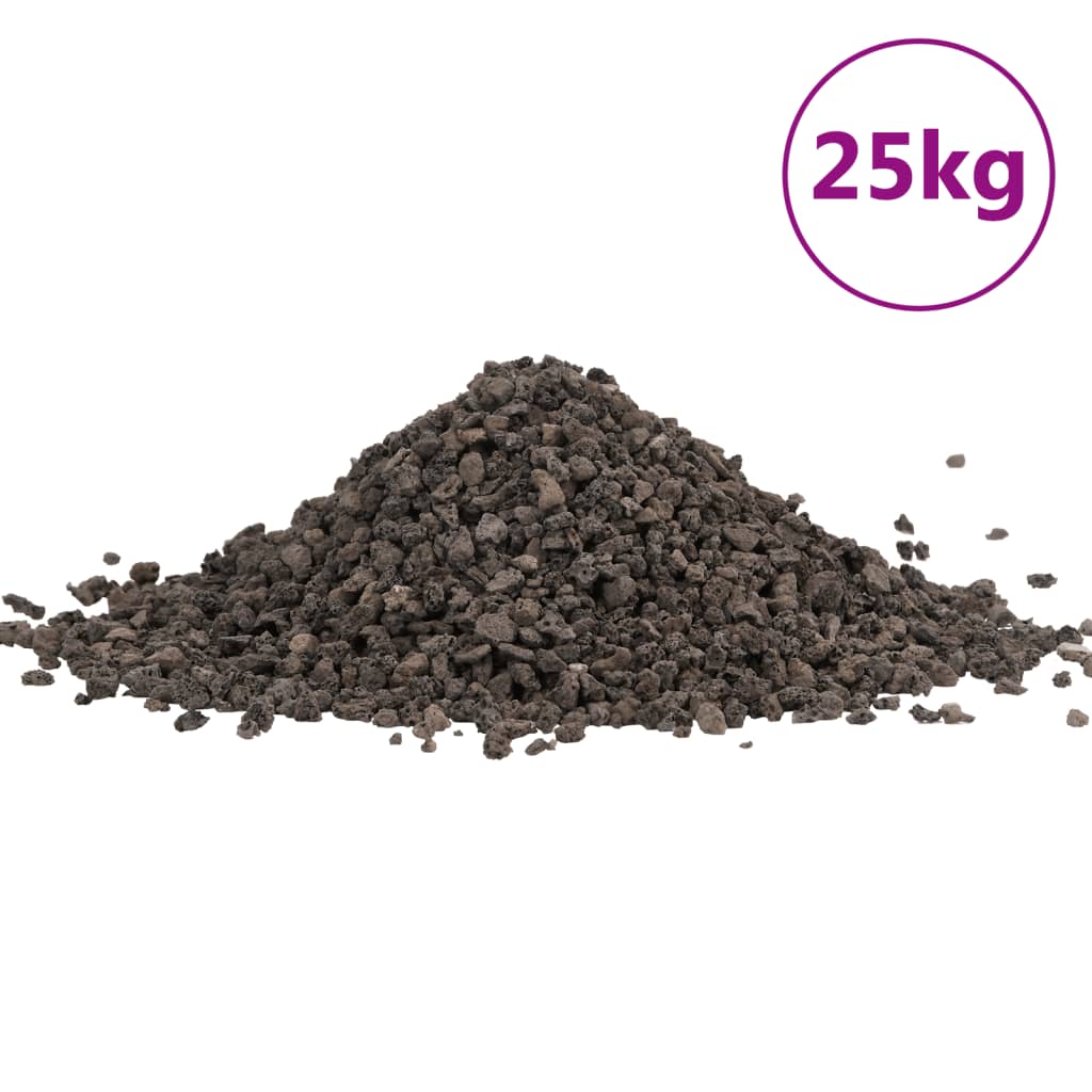 Basaltgrind 10 kg 3-5 mm zwart