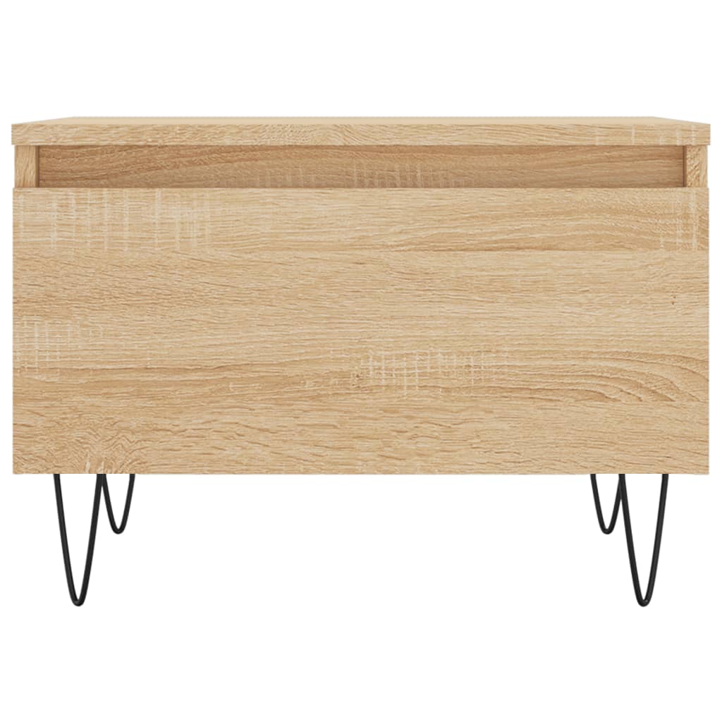 Salontafel 50x46x35 cm bewerkt hout