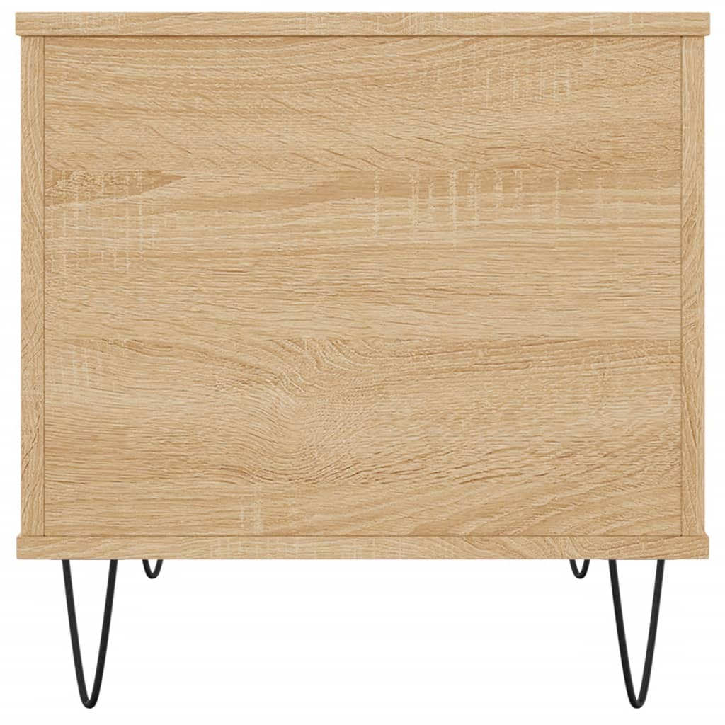 Salontafel 60x44,5x45 cm bewerkt hout