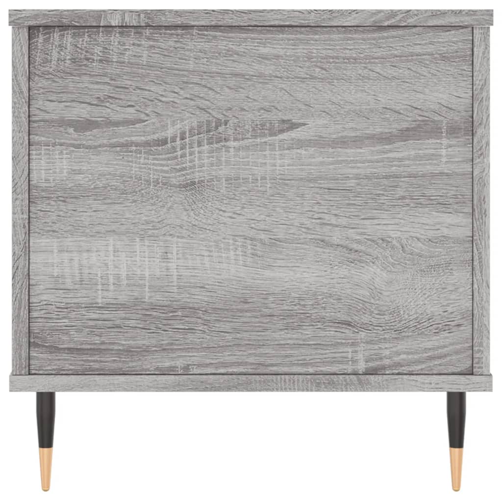 Salontafel 90x44,5x45 cm bewerkt hout bruin eikenkleur