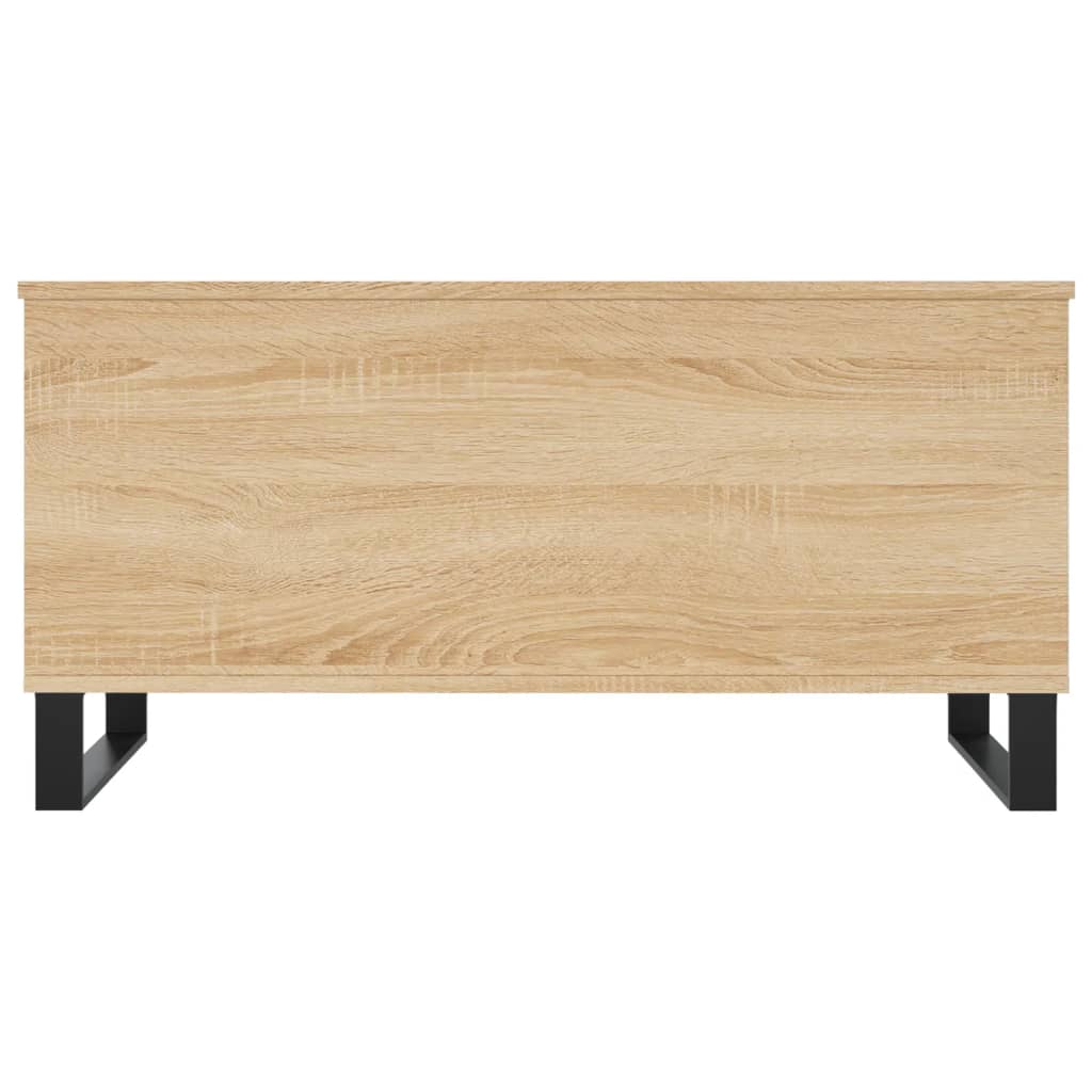 Salontafel 90x44,5x45 cm bewerkt hout