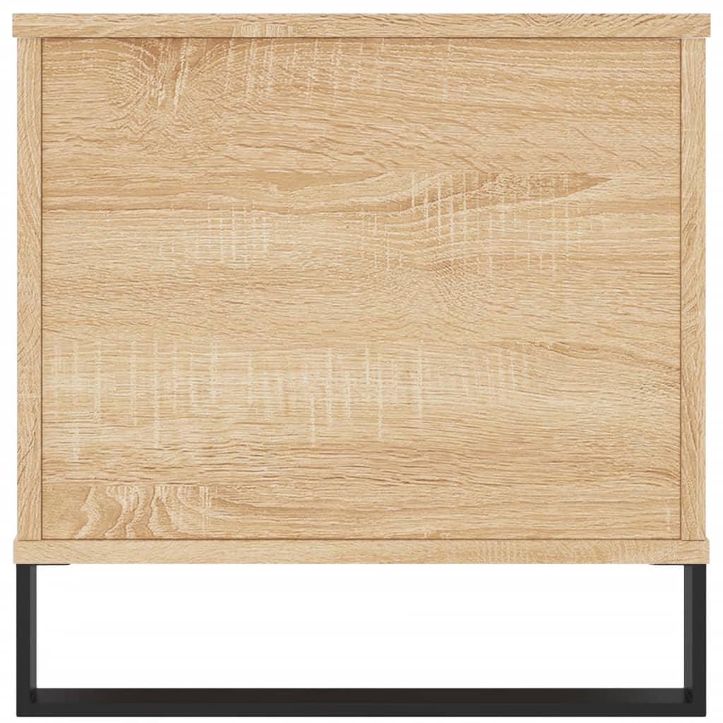 Salontafel 90x44,5x45 cm bewerkt hout