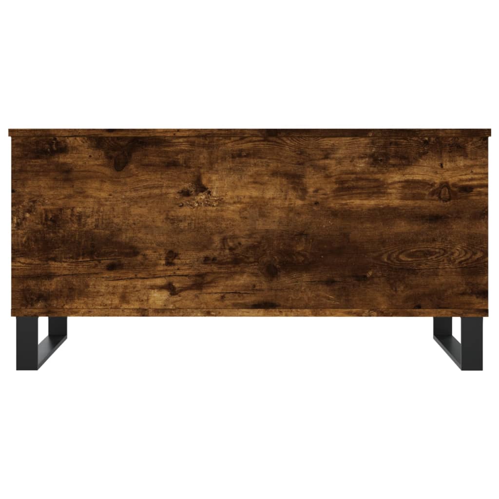 Salontafel 90x44,5x45 cm bewerkt hout