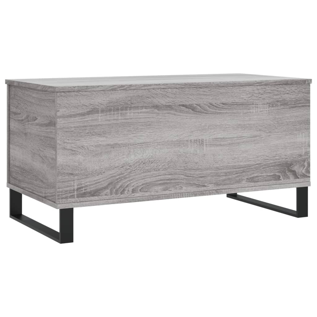 Salontafel 90x44,5x45 cm bewerkt hout