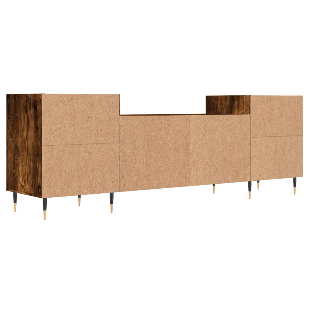 Tv-meubel 160x35x55 cm bewerkt hout