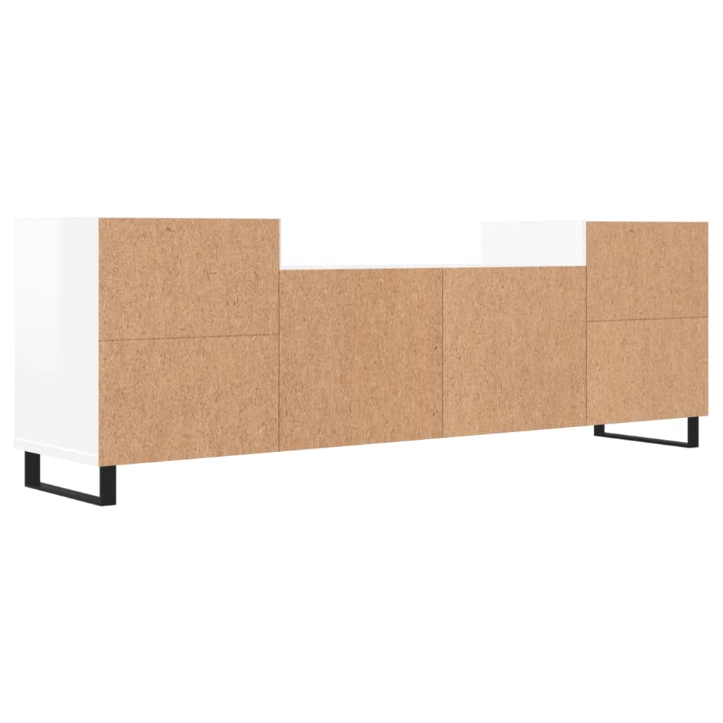 Tv-meubel 160x35x55 cm bewerkt hout eikenkleurig