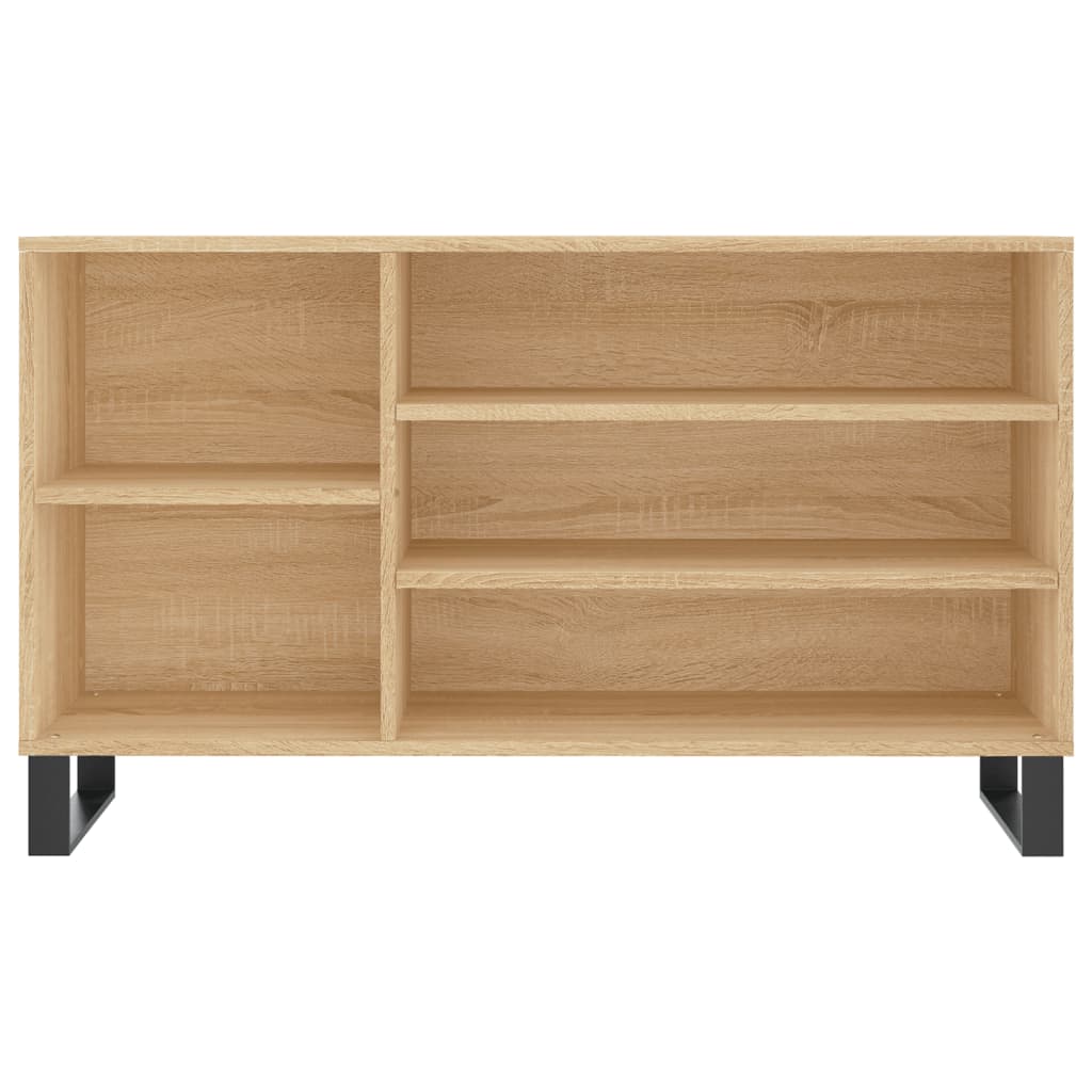 Schoenenkast 102x36x60 cm bewerkt hout