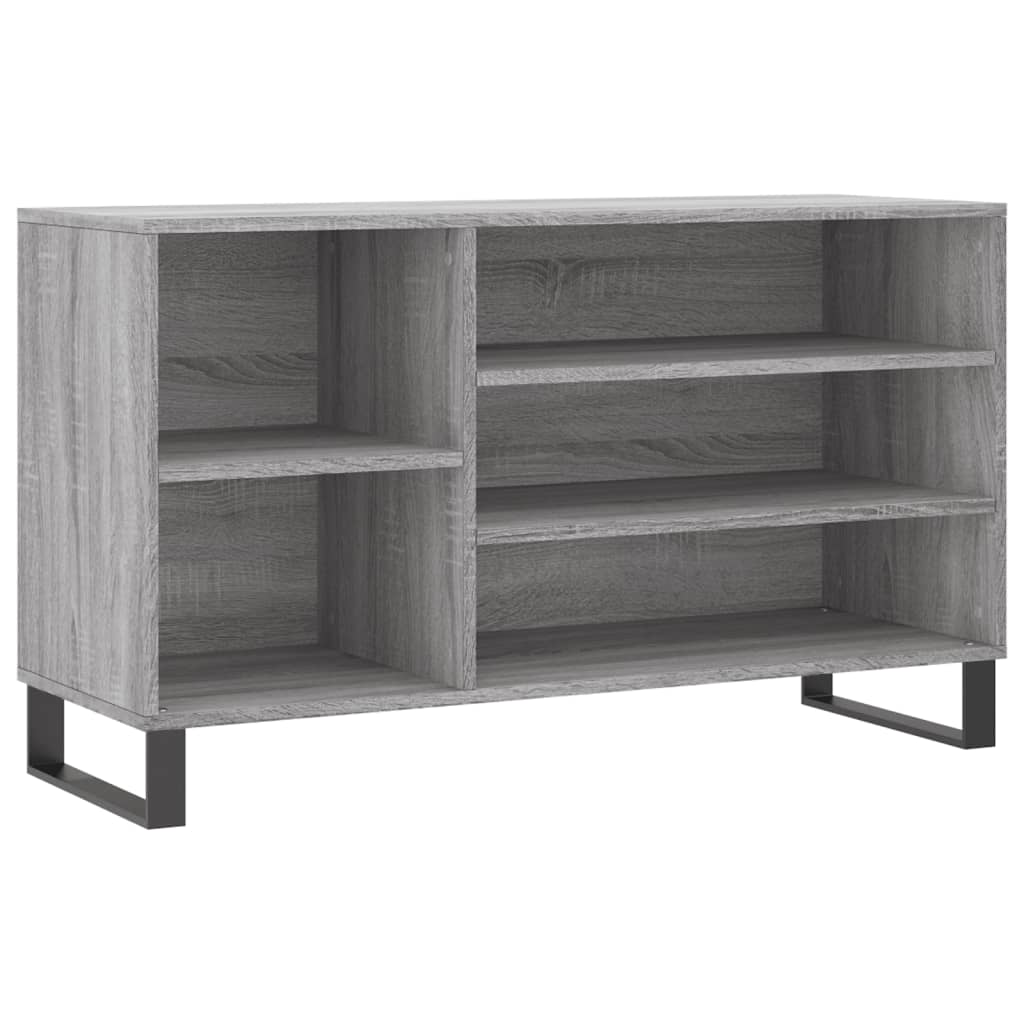 Schoenenkast 102x36x60 cm bewerkt hout