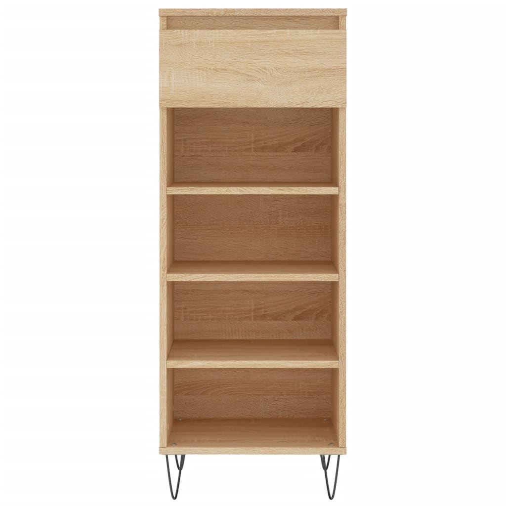 Schoenenkast 40x36x105 cm bewerkt hout