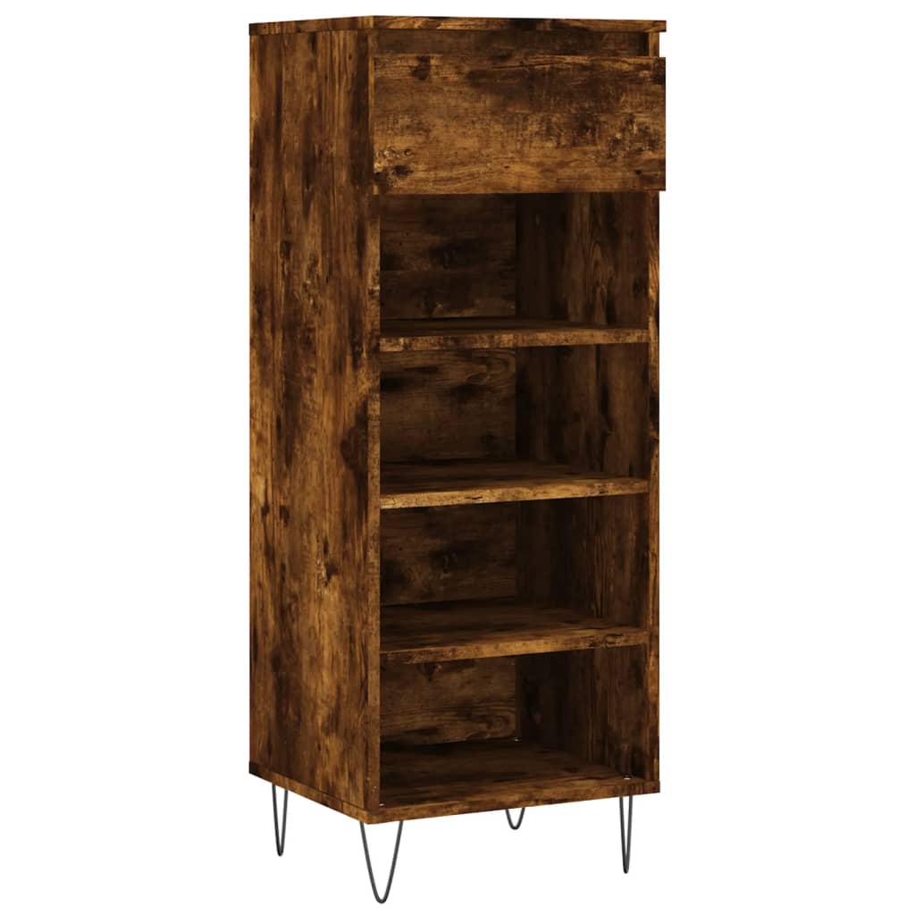 Schoenenkast 40x36x105 cm bewerkt hout