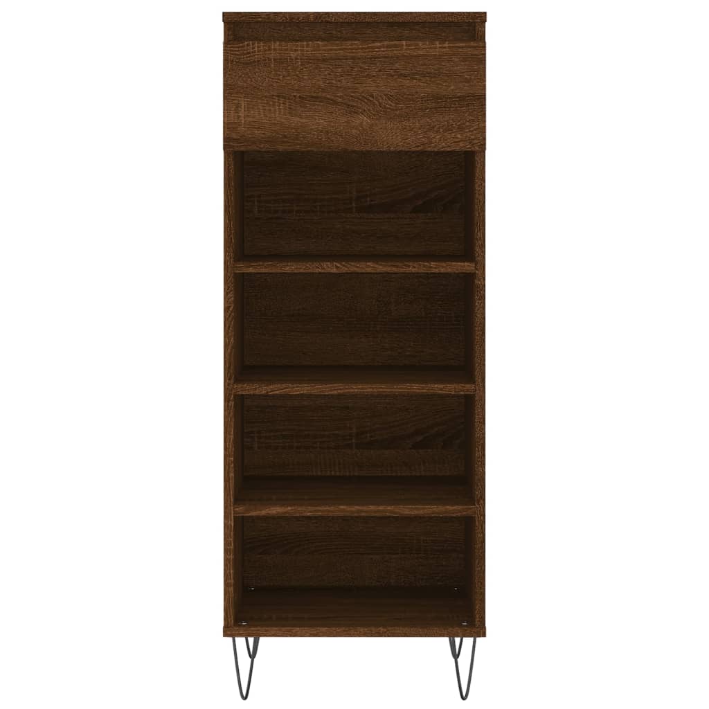 Schoenenkast 40x36x105 cm bewerkt hout