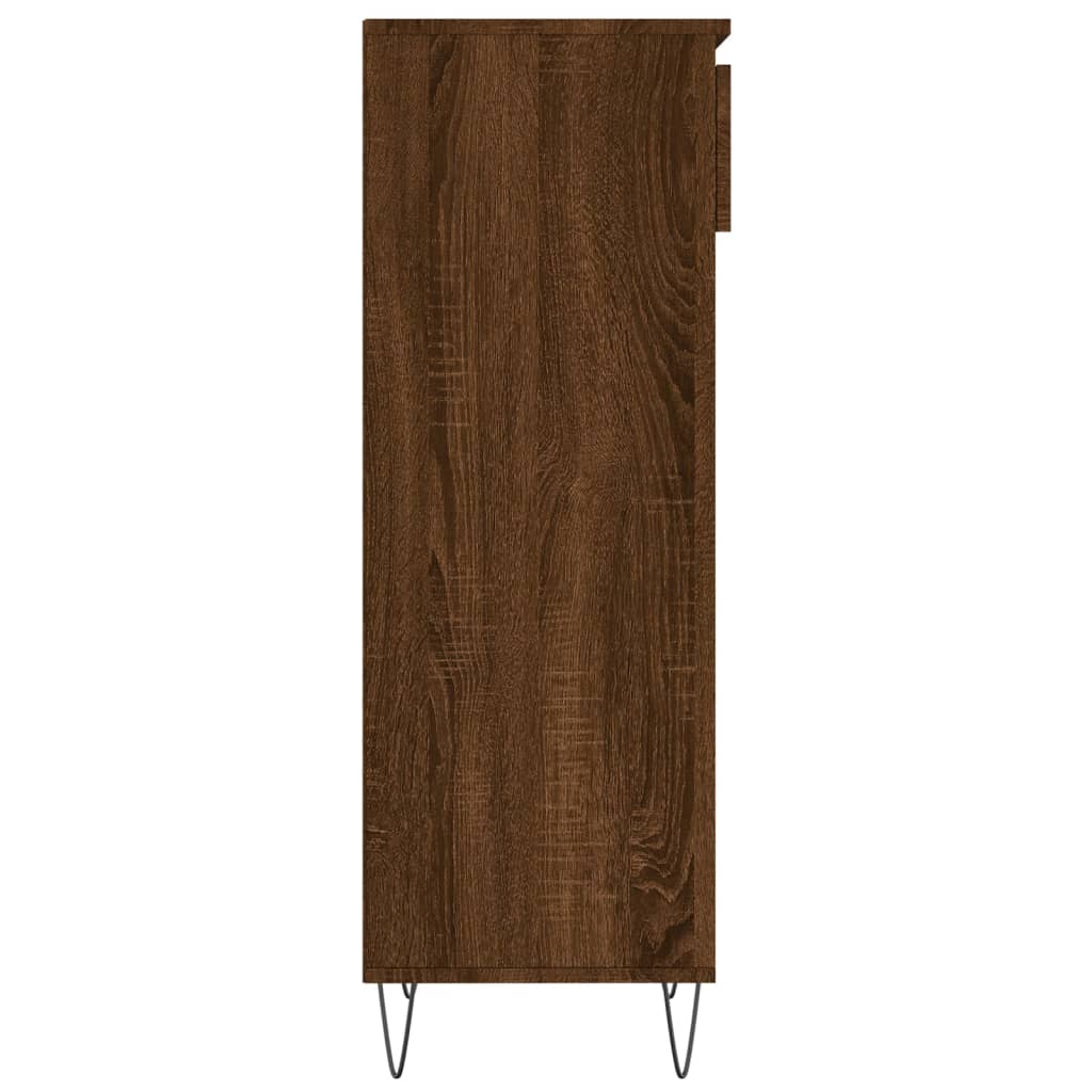 Schoenenkast 40x36x105 cm bewerkt hout