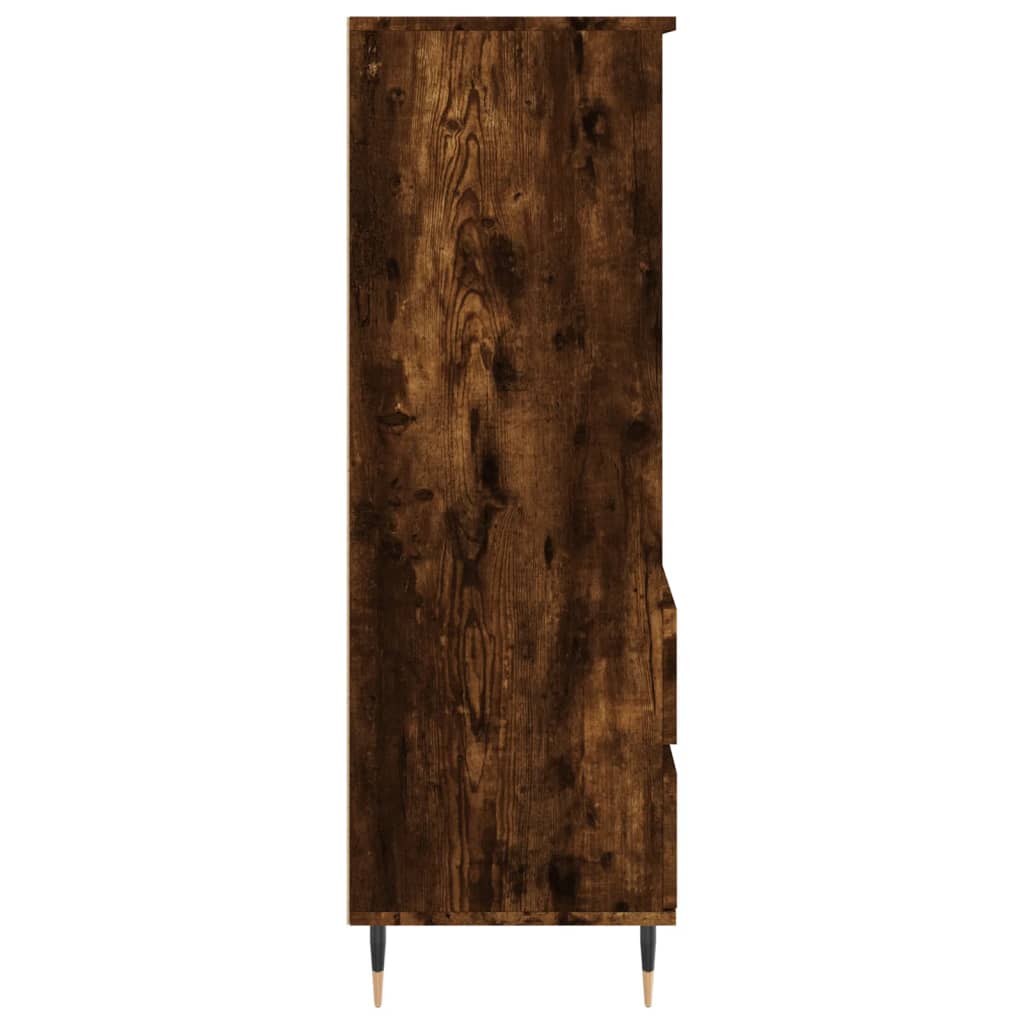 Hoge kast 40x36x110 cm bewerkt hout