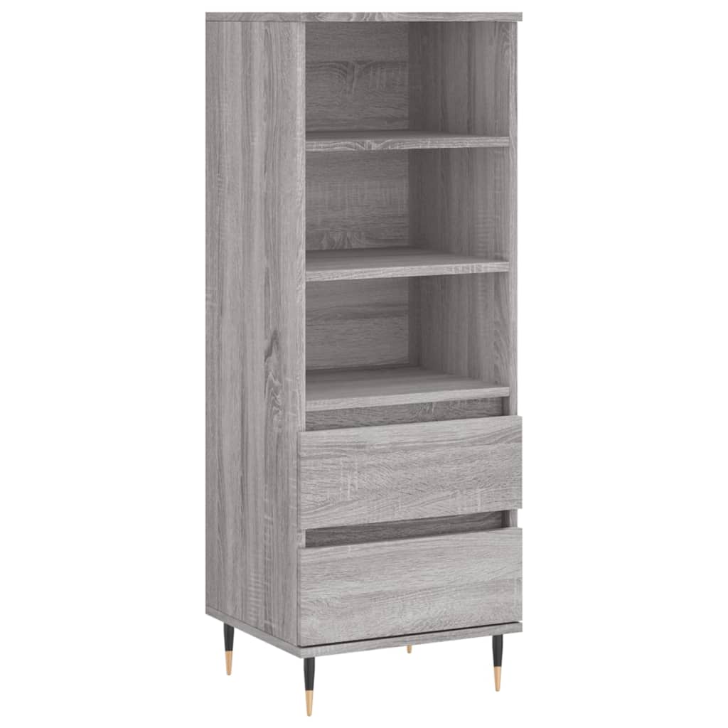 Hoge kast 40x36x110 cm bewerkt hout