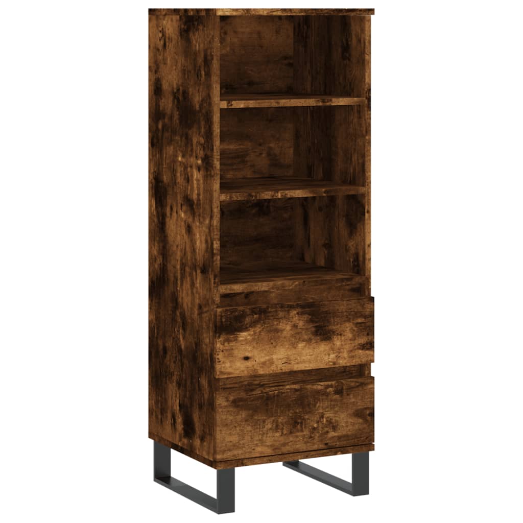 Hoge kast 40x36x110 cm bewerkt hout