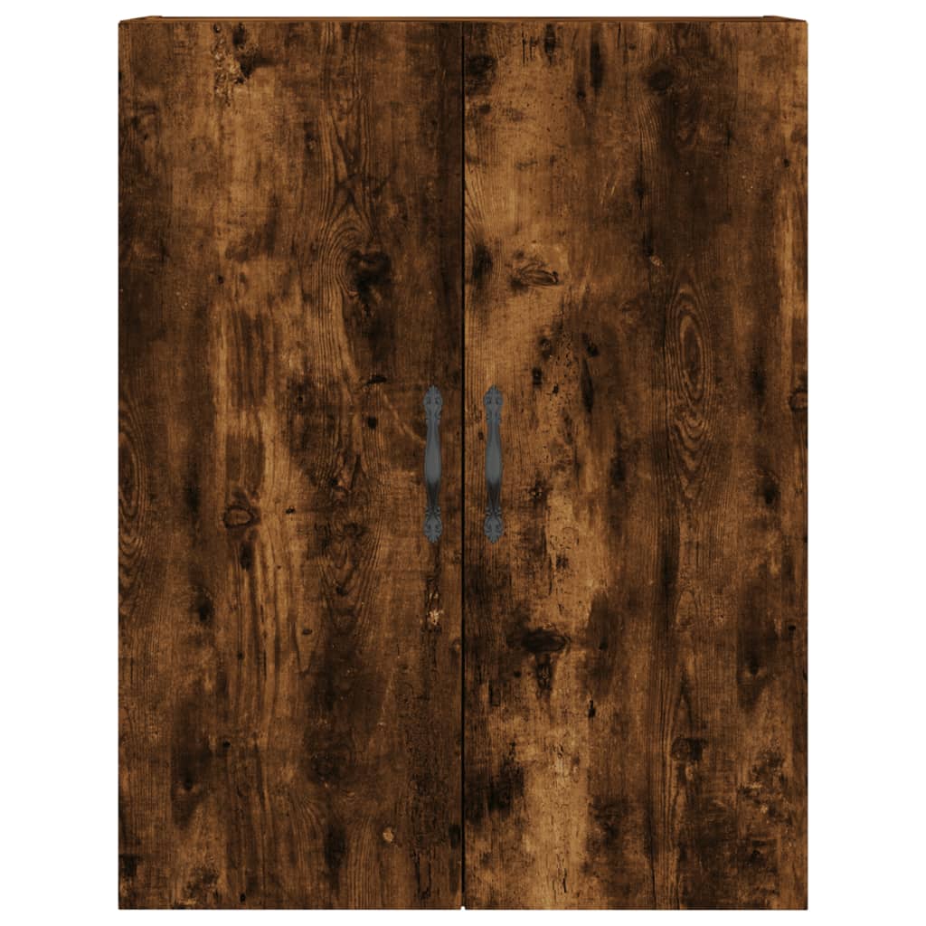 Wandkast 69,5x34x90 cm bewerkt hout sonoma eikenkleurig