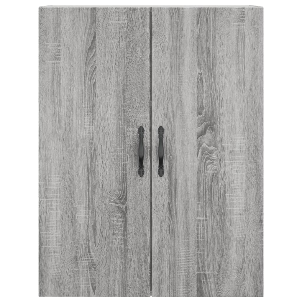 Wandkast 69,5x34x90 cm bewerkt hout sonoma eikenkleurig