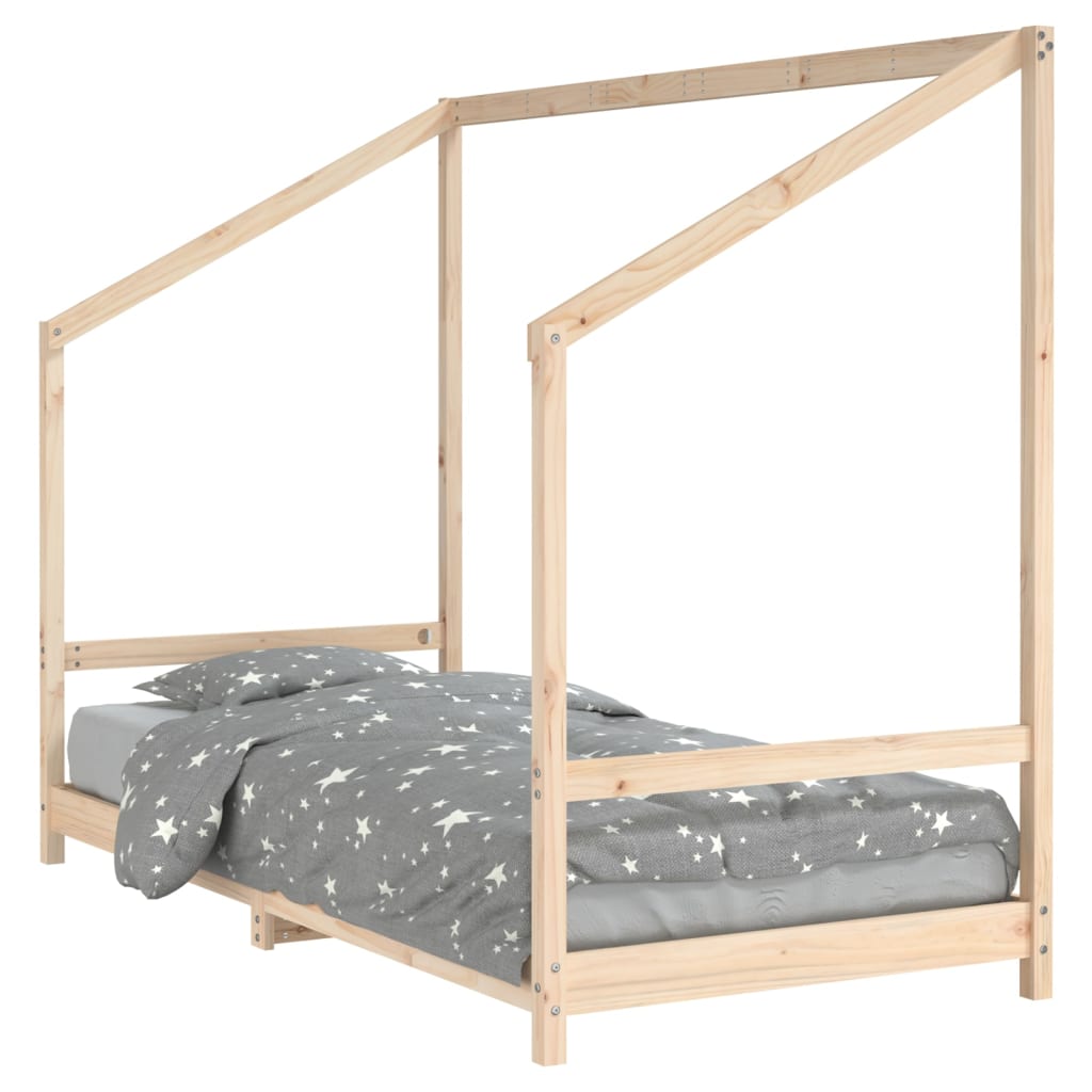 Kinderbedframe 80x200 cm massief grenenhout