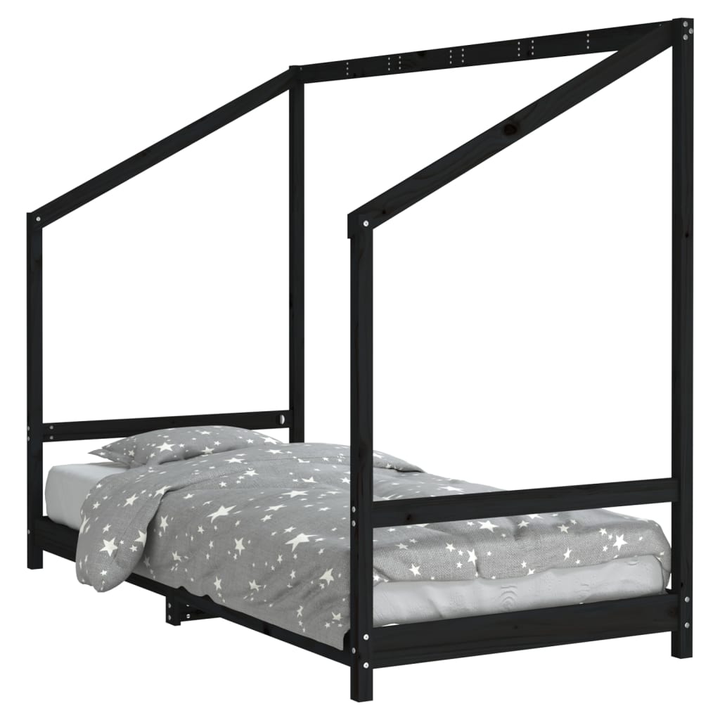 Kinderbedframe 80x200 cm massief grenenhout