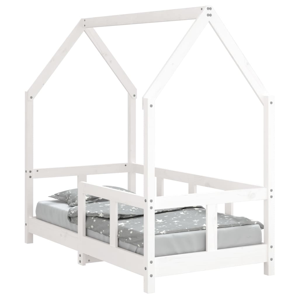 Kinderbedframe 80x160 cm massief grenenhout