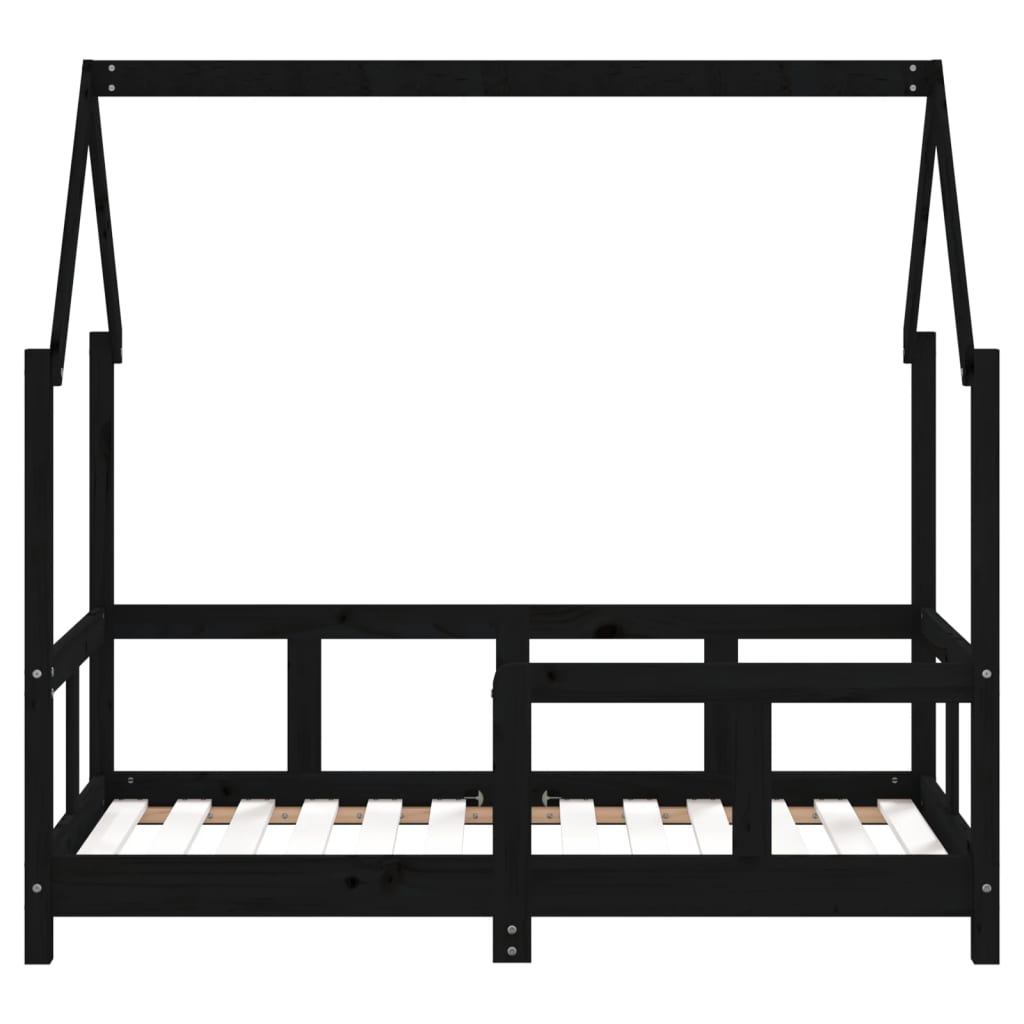 Kinderbedframe 80x160 cm massief grenenhout