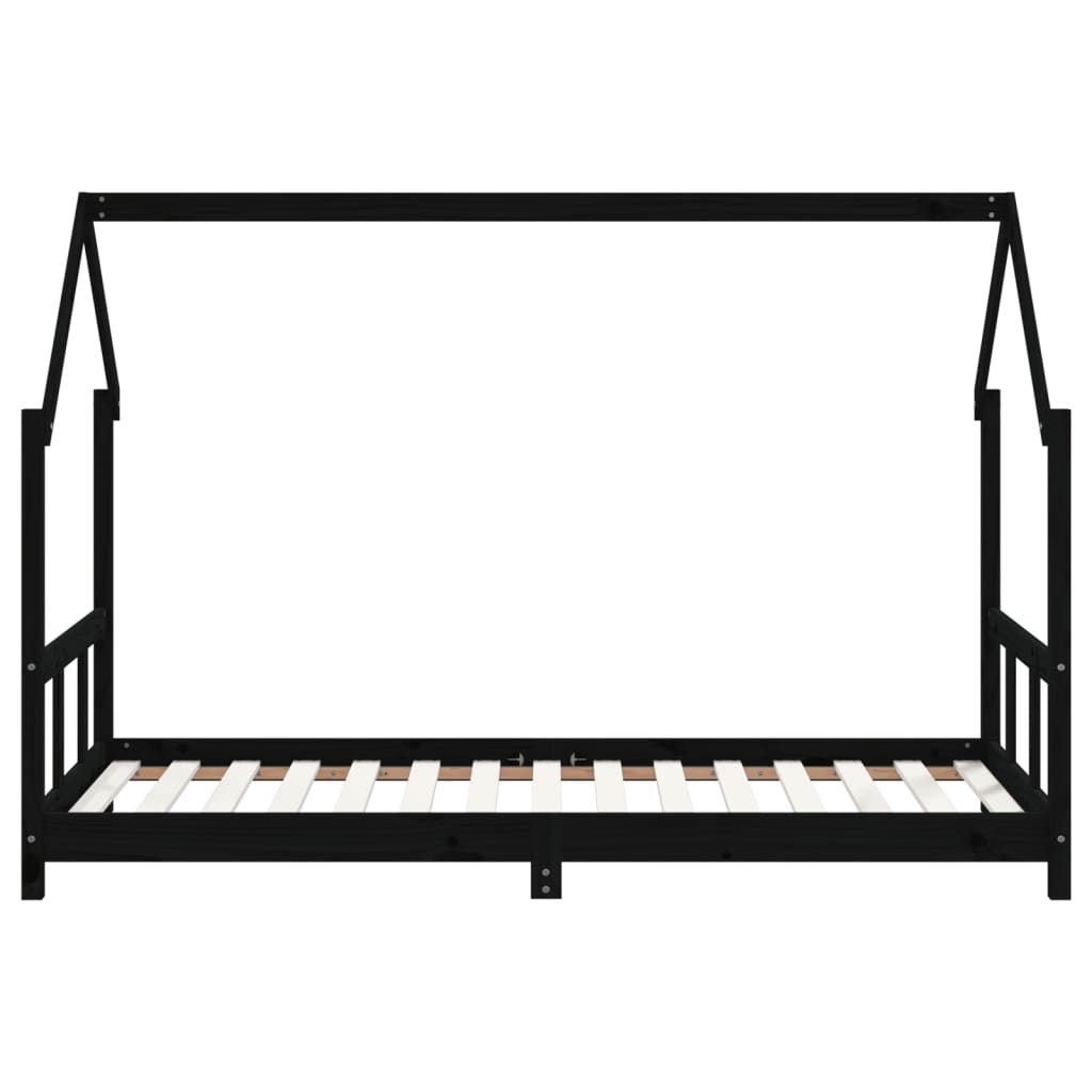 Kinderbedframe 80x160 cm massief grenenhout