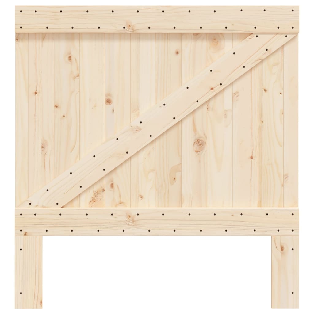 Hoofdbord 100x104 cm massief grenenhout