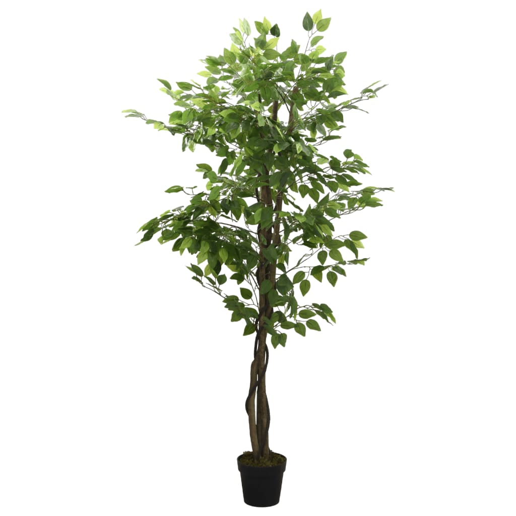 Kunstplant ficus 1260 bladeren 200 cm groen