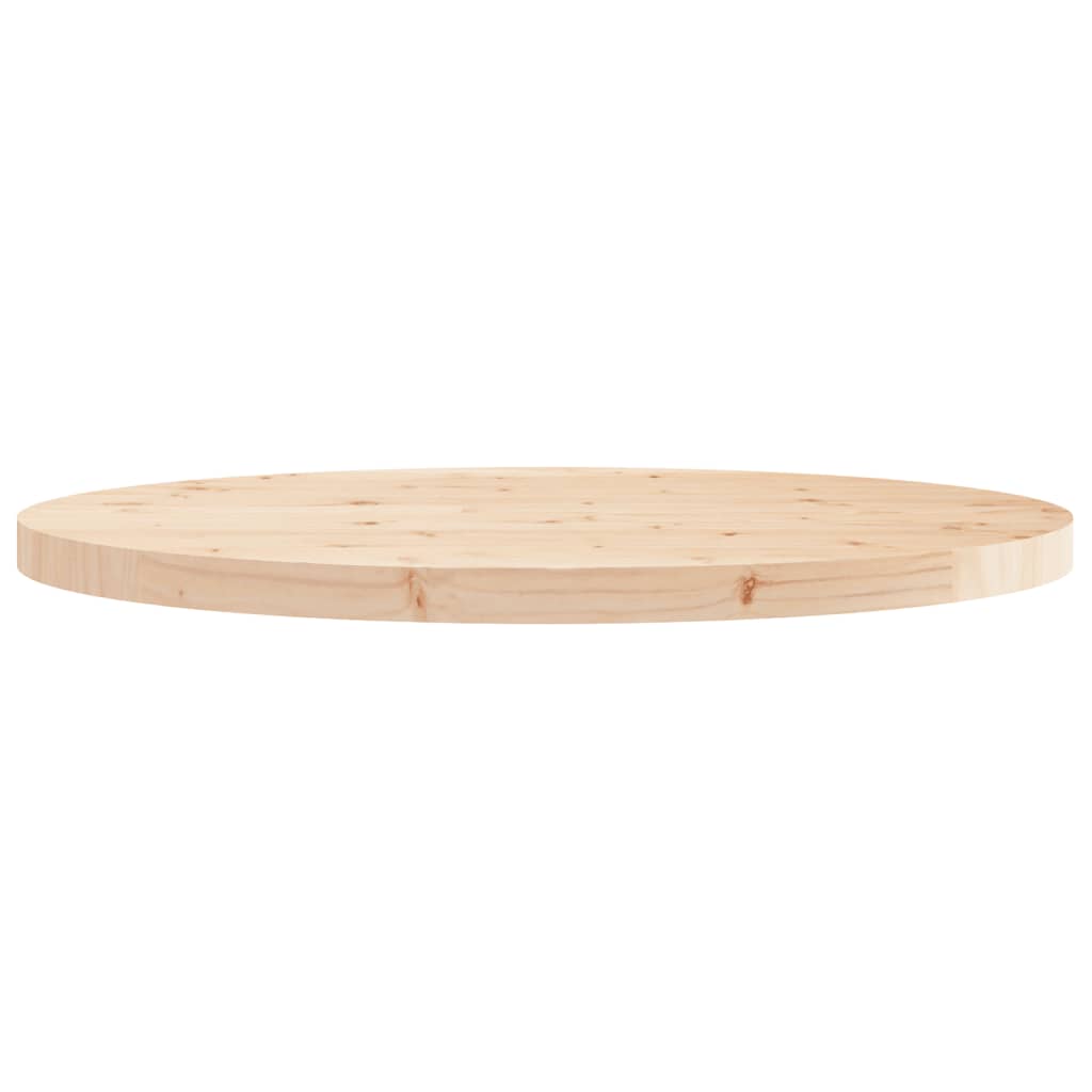 Tafelblad rond Ø70x3 cm massief grenenhout