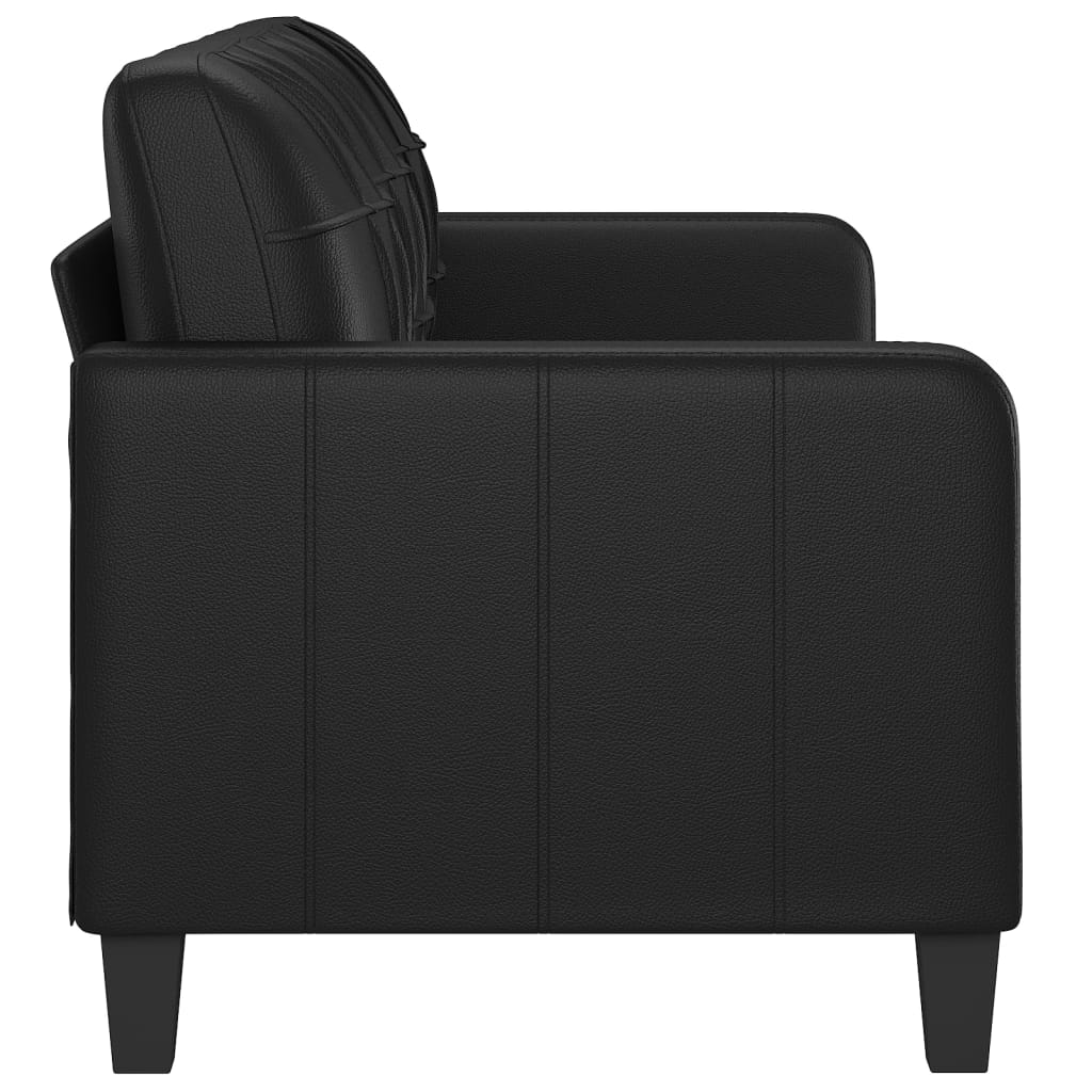 Fauteuil 60 cm kunstleer crèmekleurig