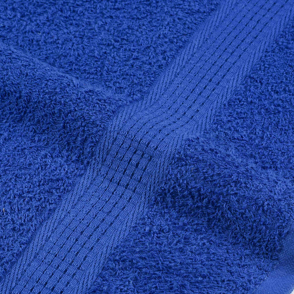 12-delige Handdoekenset 360 g/m² 100% katoen blauw