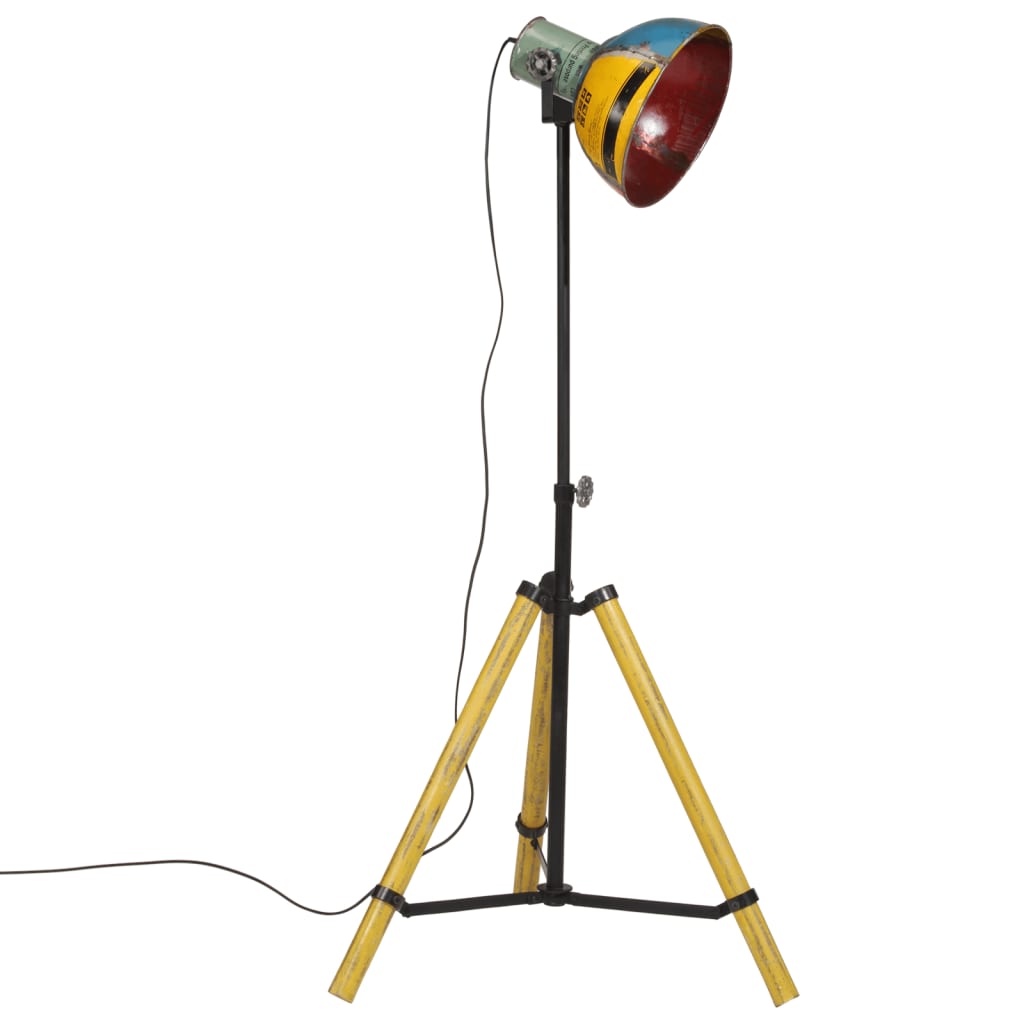 Vloerlamp 25 W E27 75x75x90-150 cm meerkleurig