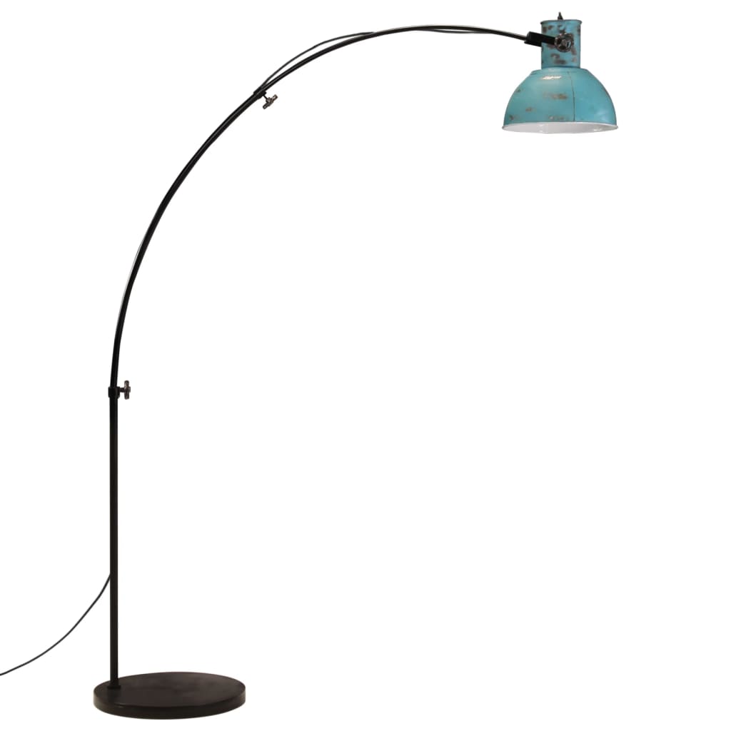 Vloerlamp 25 W E27 150 cm antiek messingkleurig