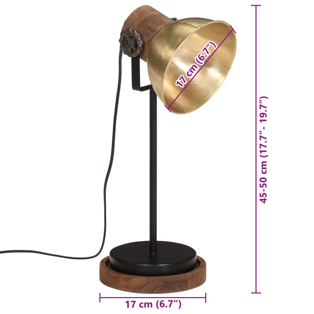 Bureaulamp 25 W E27 17x17x50 cm