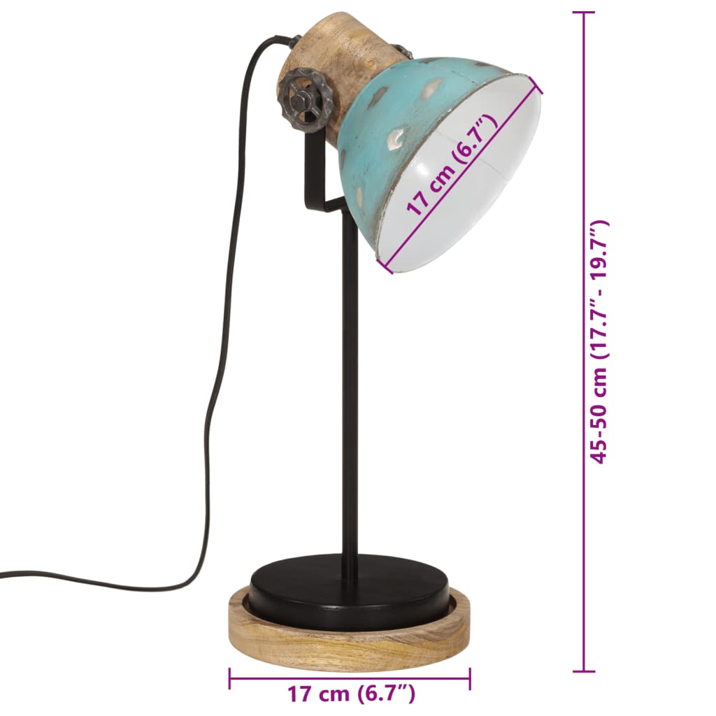 Bureaulamp 25 W E27 17x17x50 cm