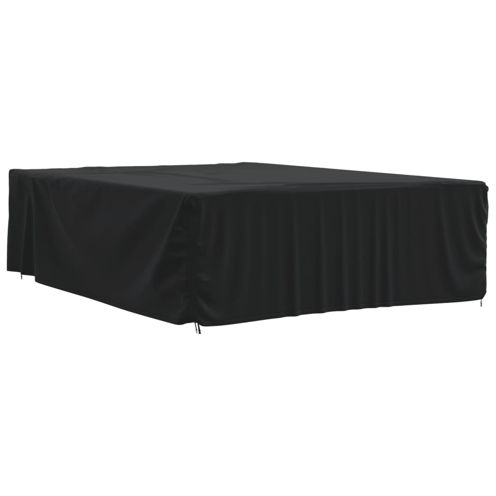 Tuinmeubelhoes 420D 315x180x74 cm oxford zwart