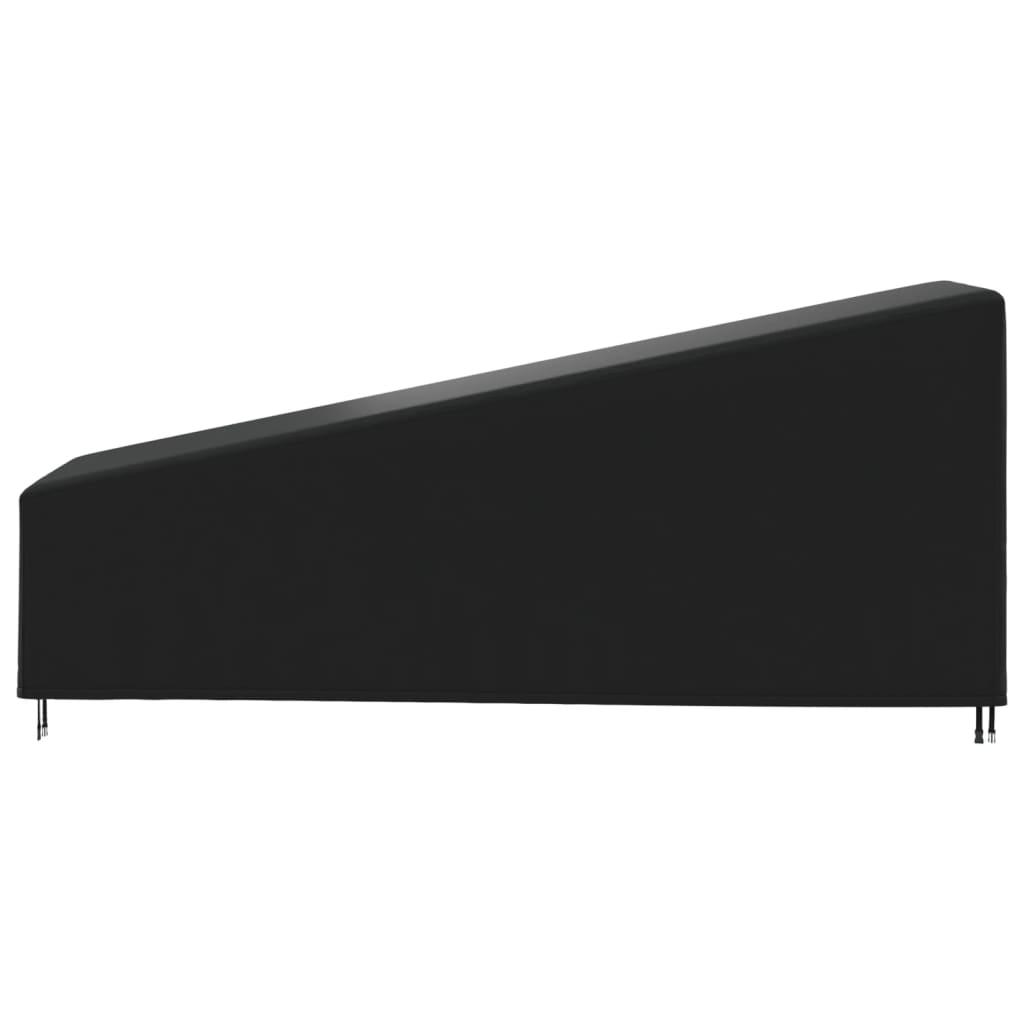 Ligbedhoes 420D 210x80x45/75 cm oxford zwart