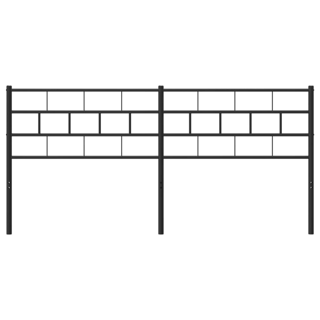 Hoofdbord 160 cm metaal