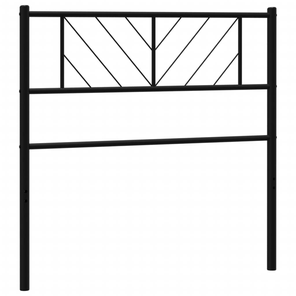 Hoofdbord 75 cm metaal