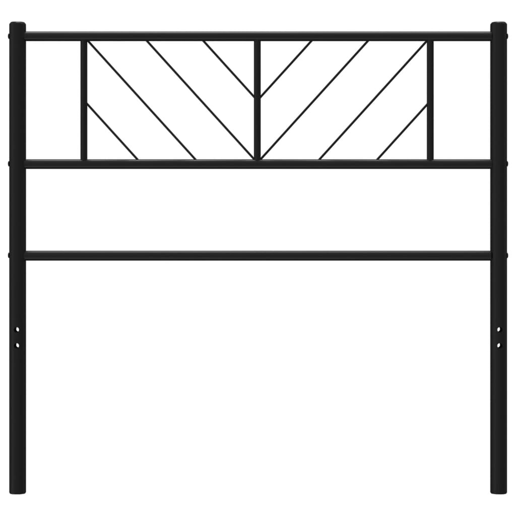 Hoofdbord 75 cm metaal