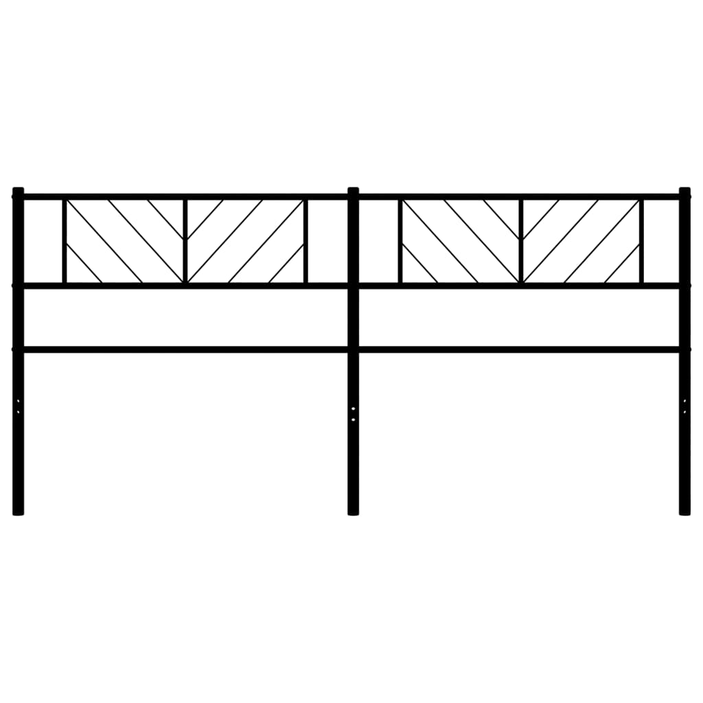 Hoofdbord 75 cm metaal