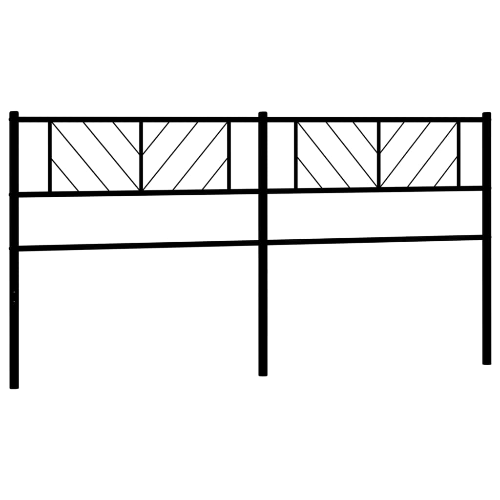 Hoofdbord 75 cm metaal