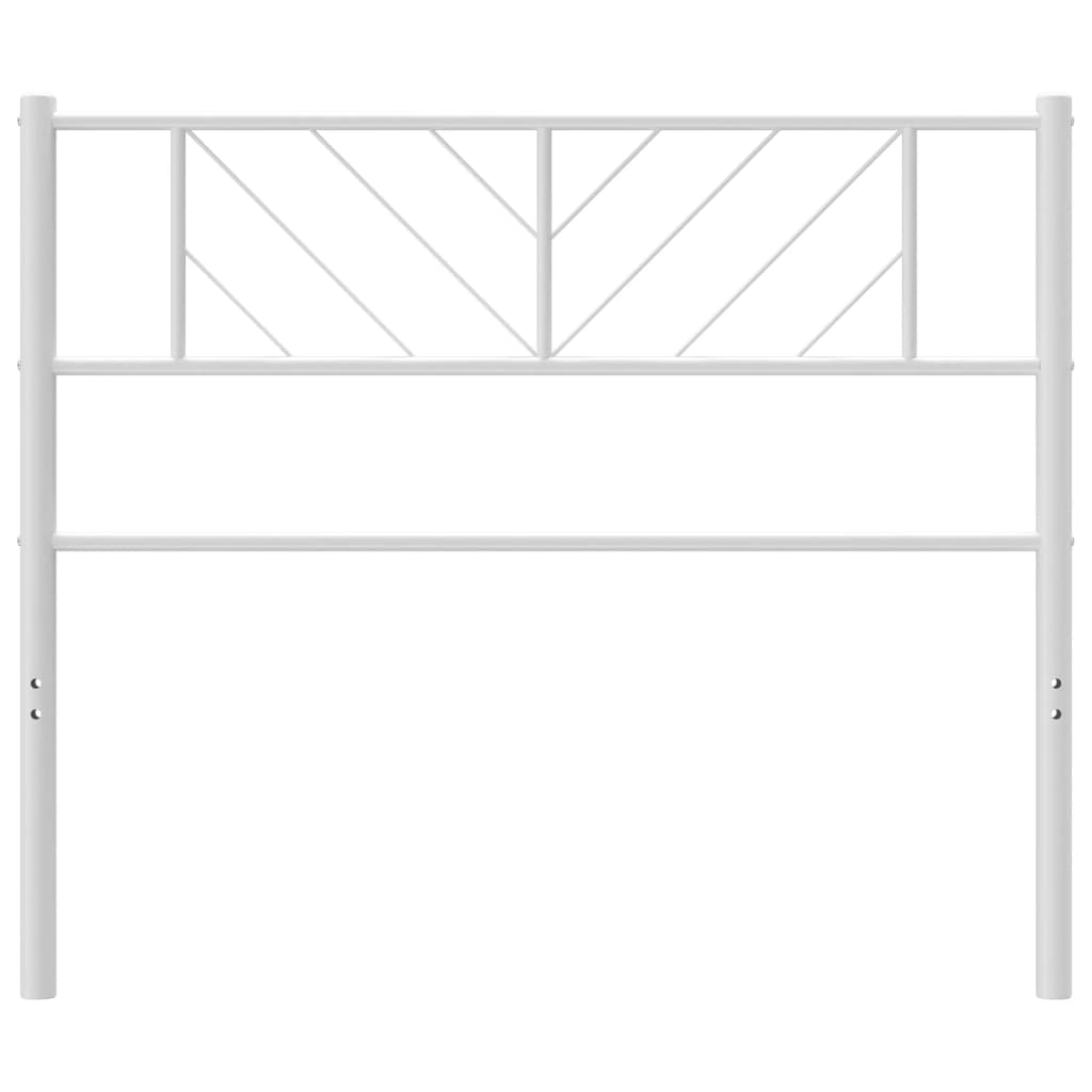 Hoofdbord 75 cm metaal