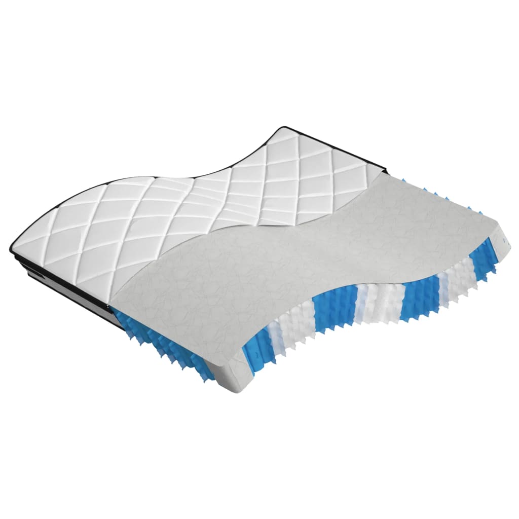 Pocketveringmatras middelhard-plus 200x200 cm