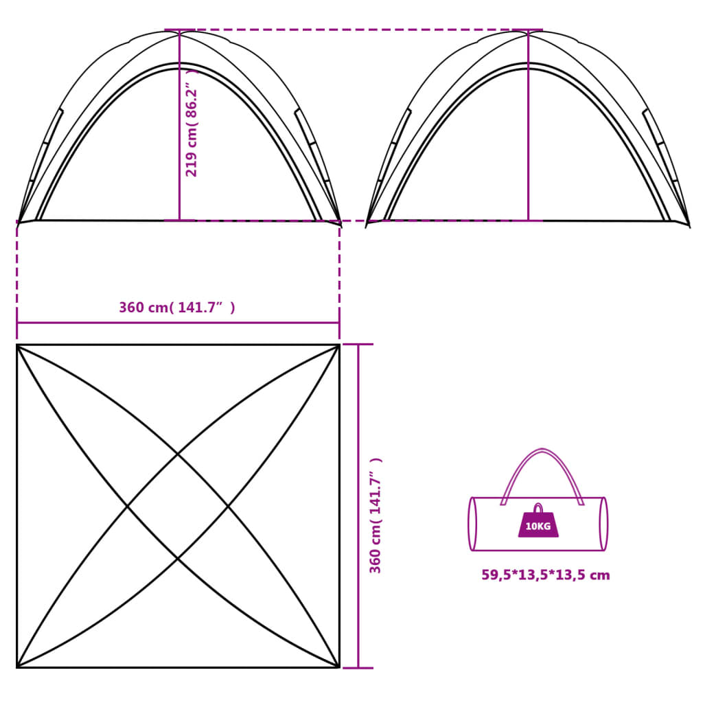 Partytent waterdicht