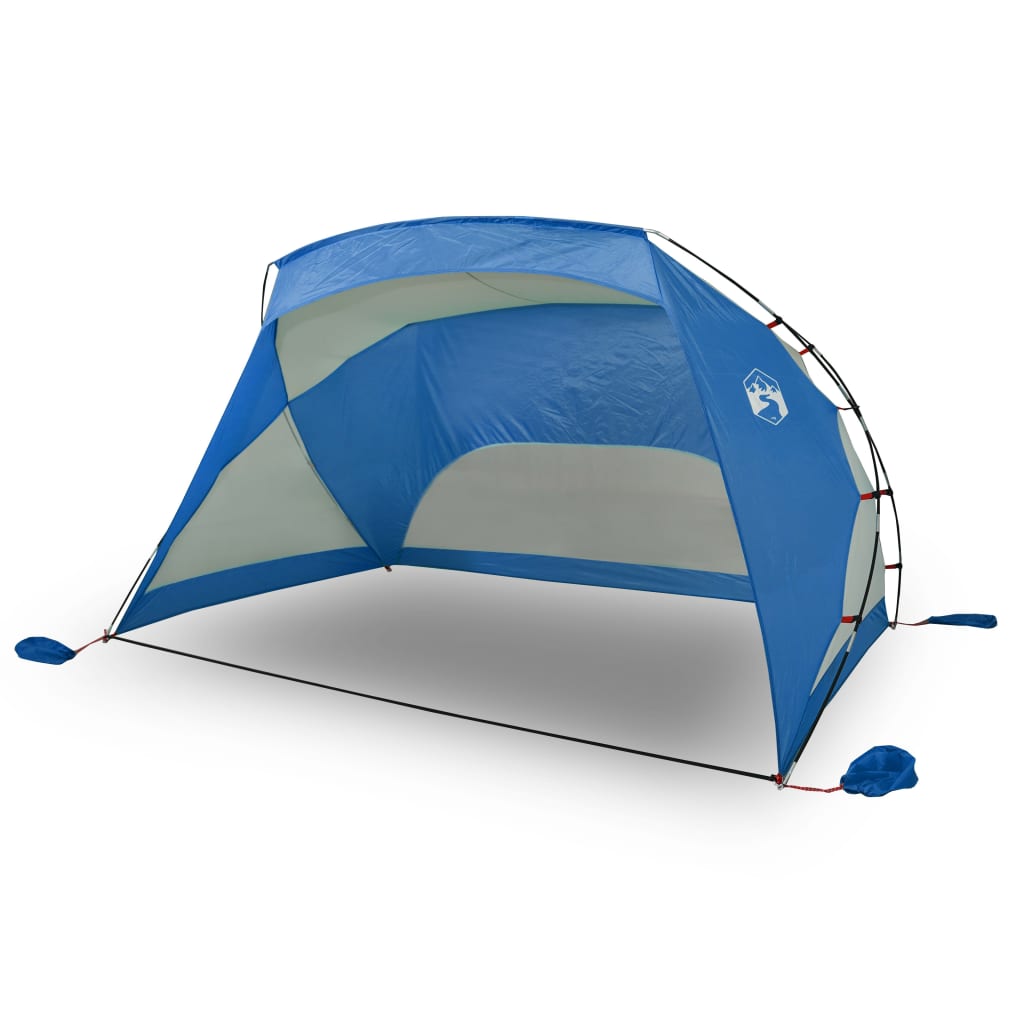 Strandtent 274x178x170/148 cm 185T polyester azuurblauw