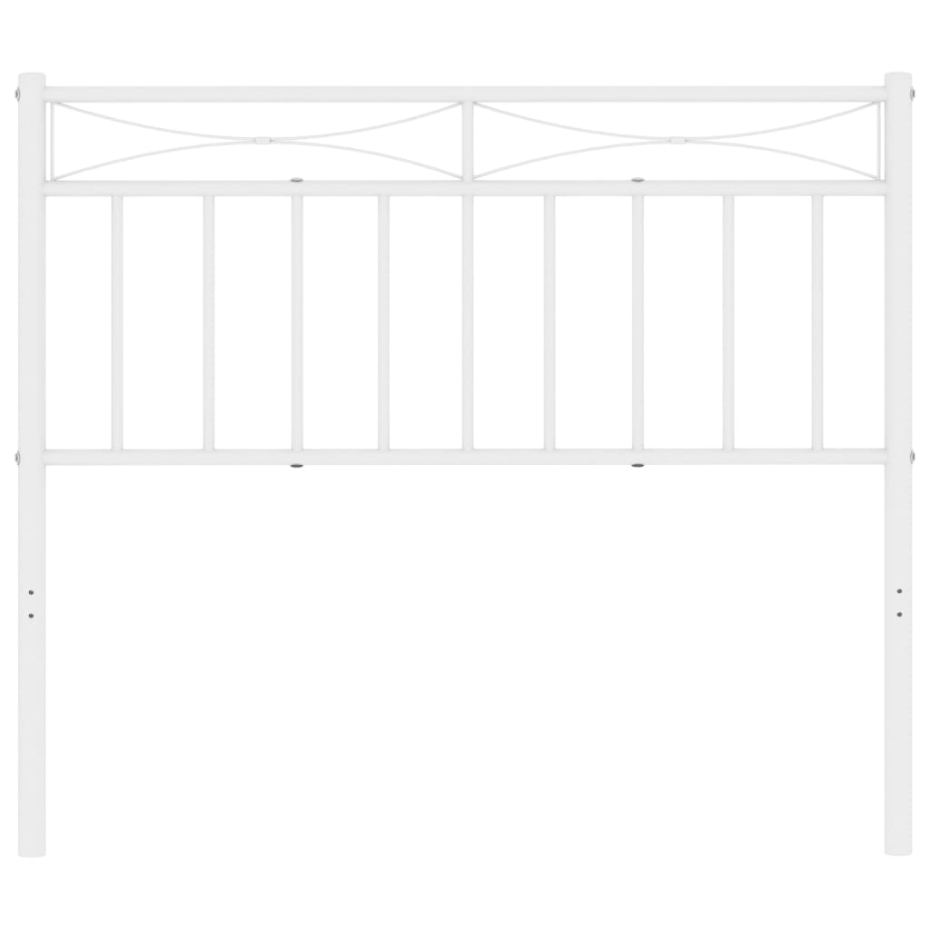 Hoofdbord 75 cm metaal