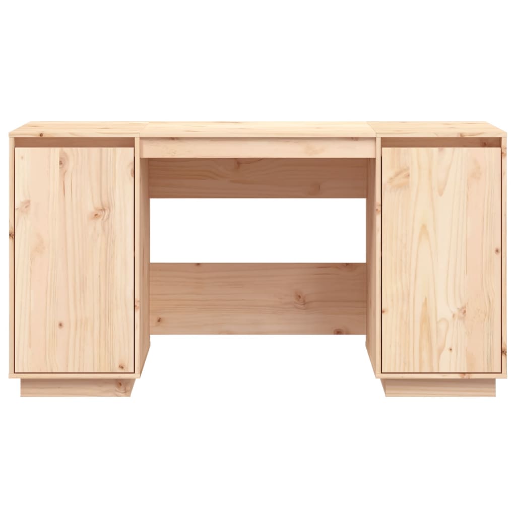 Bureau 140x50x75 cm massief grenenhout