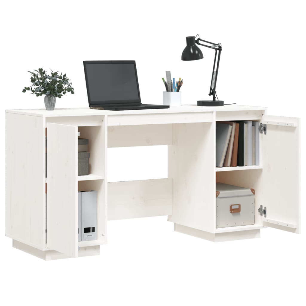 Bureau 140x50x75 cm massief grenenhout